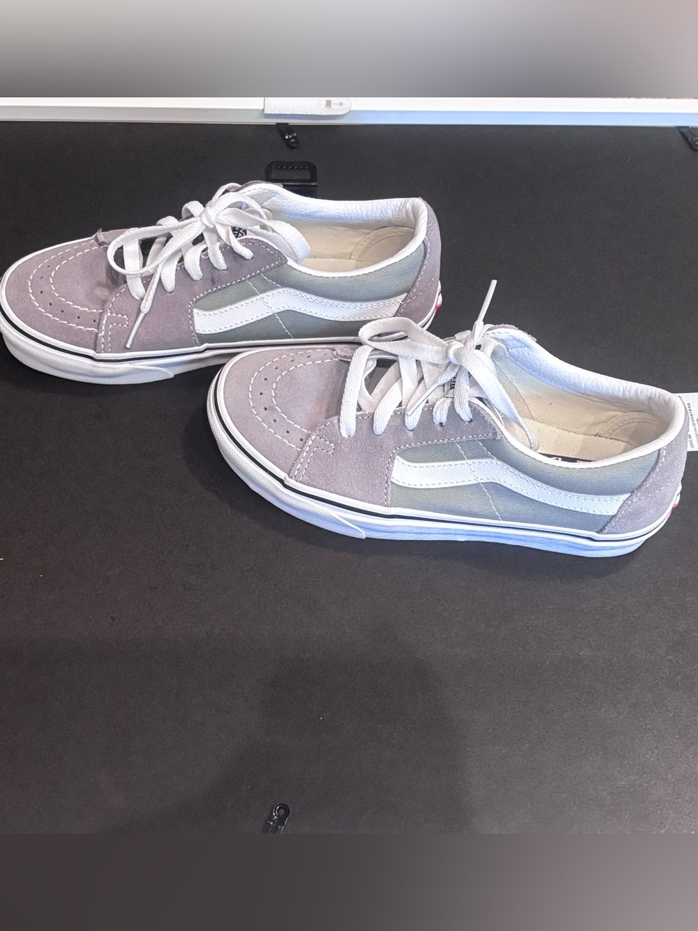 Like new! Vans Old Skool Suede Sneakers - Light Grey/White
